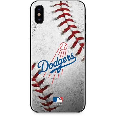 MLB Los Angeles Dodgers Game Ball iPhone XS Skin