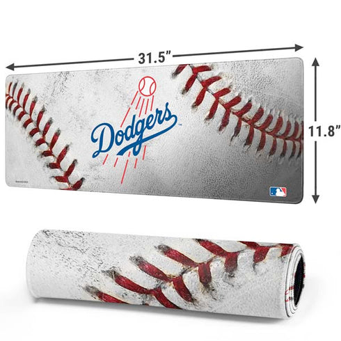 MLB Los Angeles Dodgers Game Ball Gaming Mouse Pad