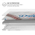 MLB Los Angeles Dodgers Game Ball MacBook Air 15in (2023-2025) Case plus Skin