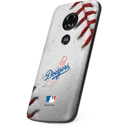 MLB Los Angeles Dodgers Game Ball Moto E5 Play Skin