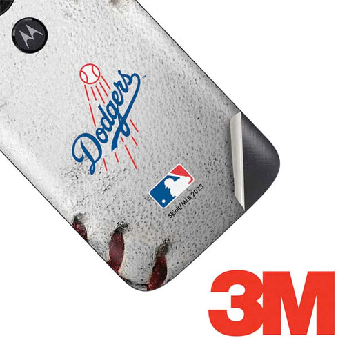 MLB Los Angeles Dodgers Game Ball Moto E5 Play Skin