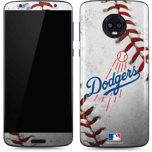 MLB Los Angeles Dodgers Game Ball Moto G6 Skin