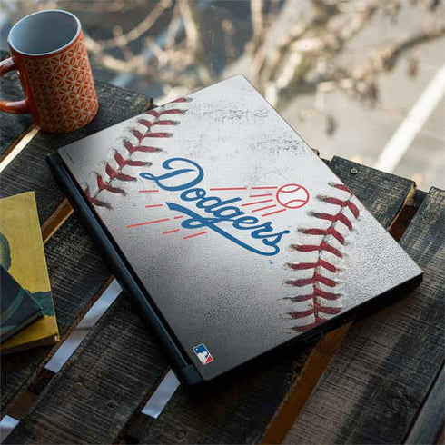 MLB Los Angeles Dodgers Game Ball MSI GS65 Stealth Laptop Skin