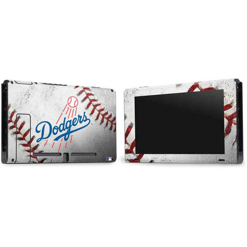 MLB Los Angeles Dodgers Game Ball Nintendo Switch Bundle Skin