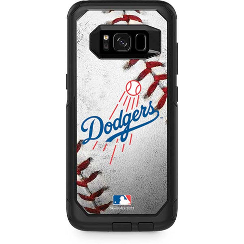 MLB Los Angeles Dodgers Game Ball Otterbox Commuter Galaxy Skin