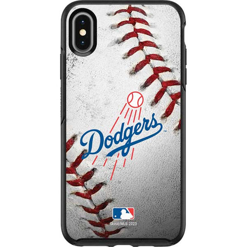 MLB Los Angeles Dodgers Game Ball Otterbox Symmetry iPhone Skin