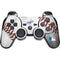 MLB Los Angeles Dodgers Game Ball PS3 Dual Shock wireless controller Skin