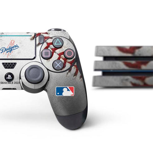 MLB Los Angeles Dodgers Game Ball PS4 Pro Bundle Skin