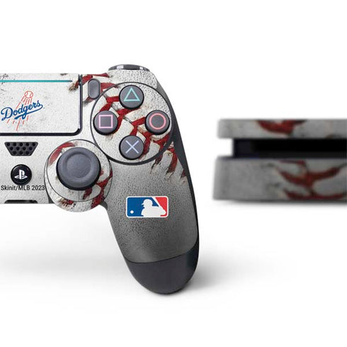 MLB Los Angeles Dodgers Game Ball PS4 Slim Bundle Skin