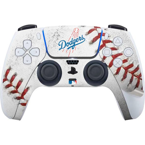MLB Los Angeles Dodgers Game Ball PS5 Controller Skin