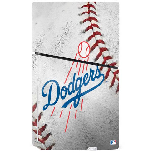 MLB Los Angeles Dodgers Game Ball PS5 Slim Disk Console Skin