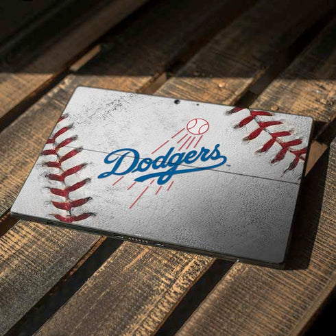MLB Los Angeles Dodgers Game Ball Surface Pro 7 Skin