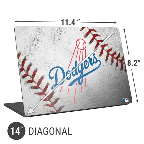 MLB Los Angeles Dodgers Game Ball Universal Laptop 14in (11.4 x 8.2in) Skin