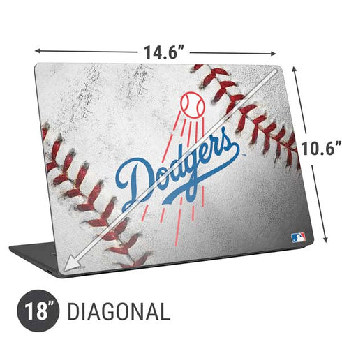 MLB Los Angeles Dodgers Game Ball Universal Laptop 18in (14.6 x 10.6in) Skin