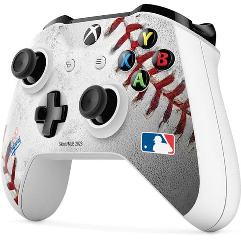 MLB Los Angeles Dodgers Game Ball Xbox One S All-Digital Edition Bundle Skin