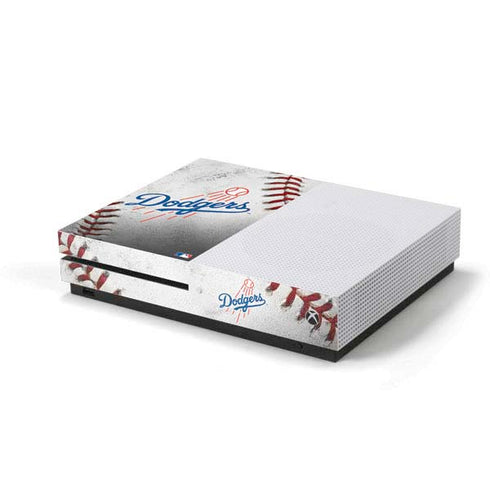 MLB Los Angeles Dodgers Game Ball Xbox One S Console Skin