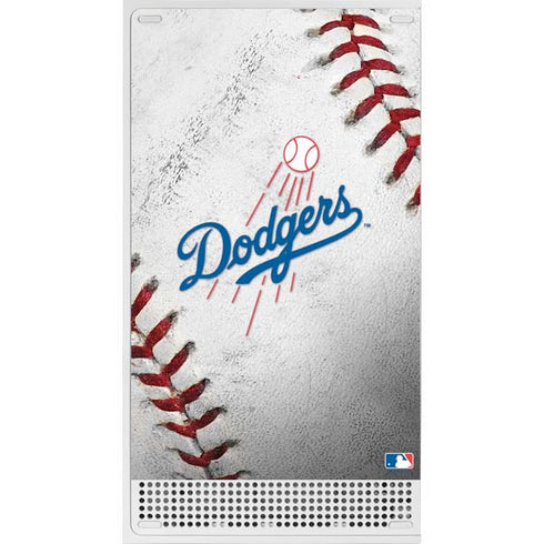 MLB Los Angeles Dodgers Game Ball Xbox Series S Console Skin