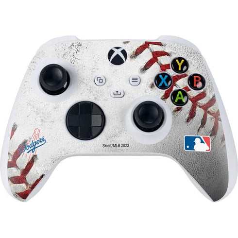 MLB Los Angeles Dodgers Game Ball Xbox Series S Controller Skin