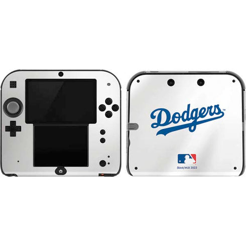 MLB Los Angeles Dodgers Home Jersey Nintendo 2DS Skin