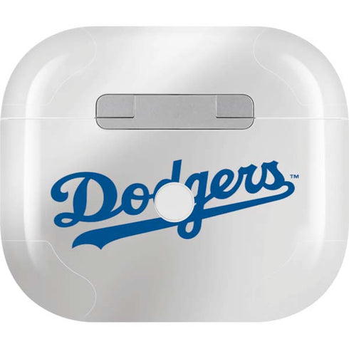 MLB Los Angeles Dodgers Home Jersey Apple AirPods (3rd Gen 2021) Skin