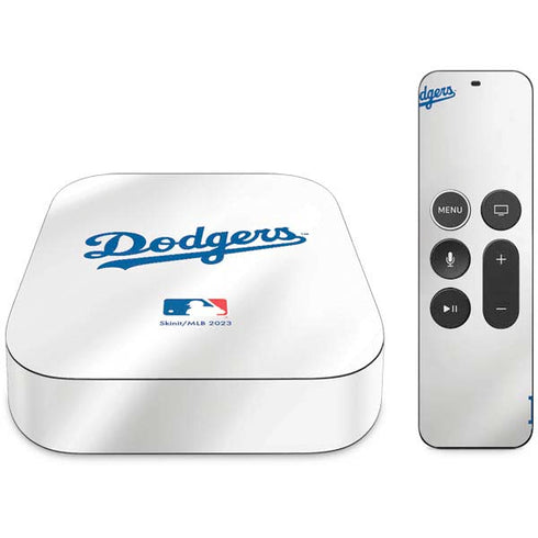 MLB Los Angeles Dodgers Home Jersey Apple TV Skin