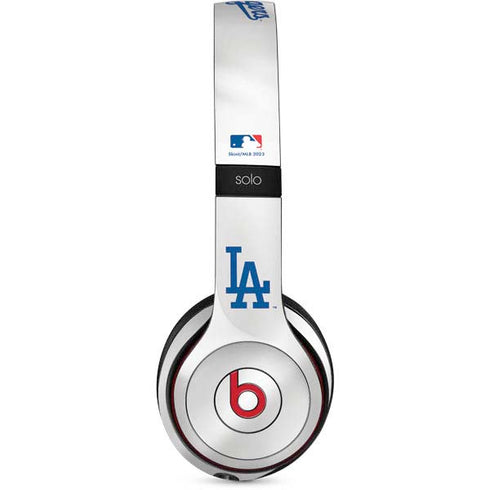 MLB Los Angeles Dodgers Home Jersey Beats Solo 2 Wireless Skin