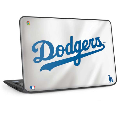 MLB Los Angeles Dodgers Home Jersey HP Chromebook Skin