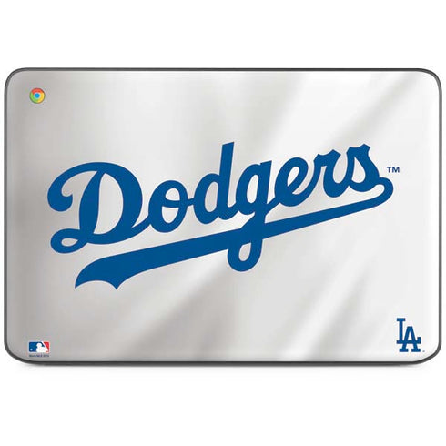MLB Los Angeles Dodgers Home Jersey HP Chromebook Skin