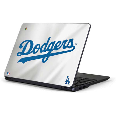 MLB Los Angeles Dodgers Home Jersey Samsung Chromebook Skin
