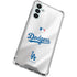 MLB Los Angeles Dodgers Home Jersey Galaxy A13 5G Clear Case