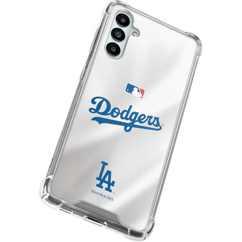 MLB Los Angeles Dodgers Home Jersey Galaxy A15 5G Clear Case