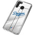 MLB Los Angeles Dodgers Home Jersey Galaxy A21 Clear Case