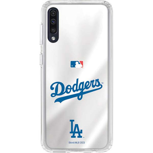MLB Los Angeles Dodgers Home Jersey Galaxy A50 Clear Case