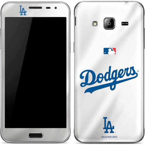 MLB Los Angeles Dodgers Home Jersey Galaxy J3 Skin