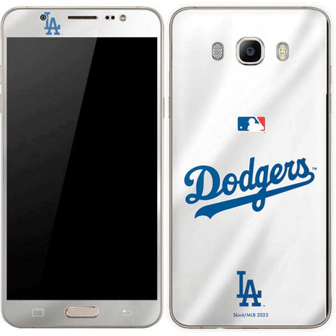 MLB Los Angeles Dodgers Home Jersey Galaxy J7 Skin