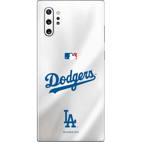 MLB Los Angeles Dodgers Home Jersey Galaxy Note 10 Plus Skin