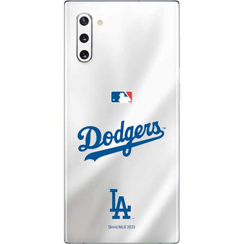 MLB Los Angeles Dodgers Home Jersey Galaxy Note 10 Skin