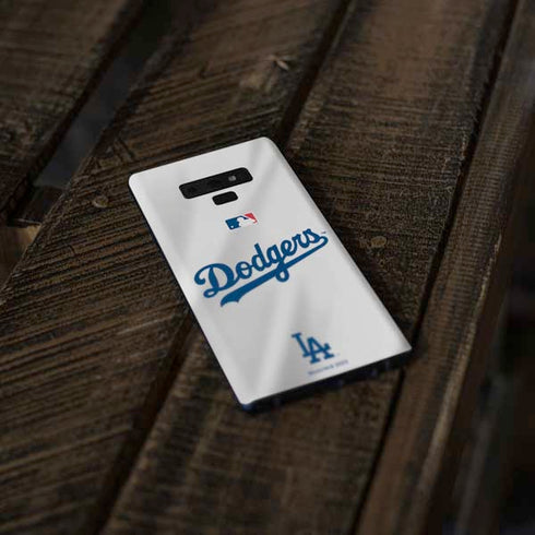 MLB Los Angeles Dodgers Home Jersey Galaxy Note 9 Skin