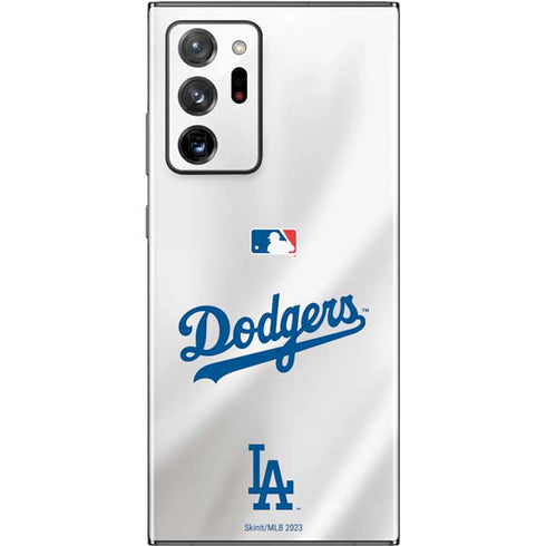MLB Los Angeles Dodgers Home Jersey Galaxy Note20 Ultra 5G Skin