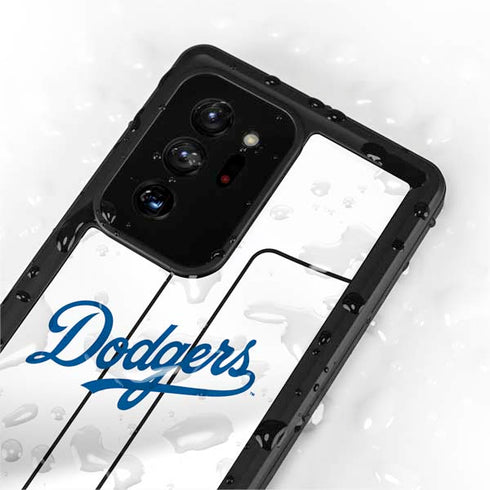 MLB Los Angeles Dodgers Home Jersey Galaxy Note20 Ultra 5G Waterproof Case