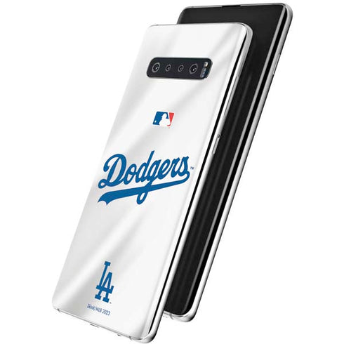 MLB Los Angeles Dodgers Home Jersey Galaxy S10 Plus Skin