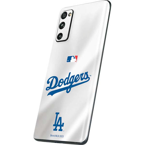 MLB Los Angeles Dodgers Home Jersey Galaxy S20 Fan Edition Skin