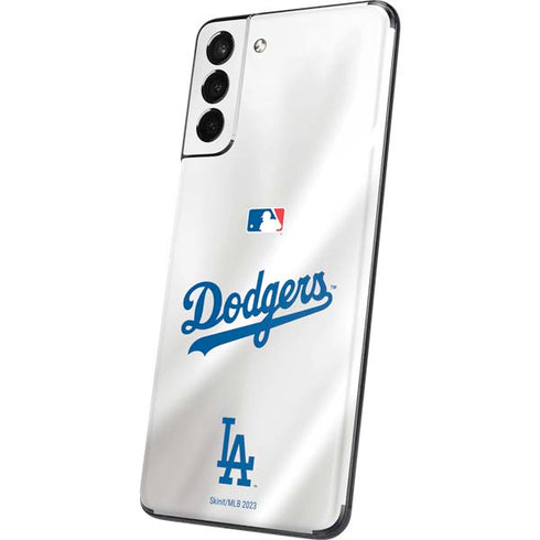 MLB Los Angeles Dodgers Home Jersey Galaxy S21 Plus 5G Skin