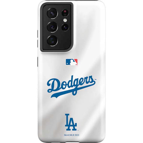 MLB Los Angeles Dodgers Home Jersey Galaxy S21 Ultra 5G Pro Case