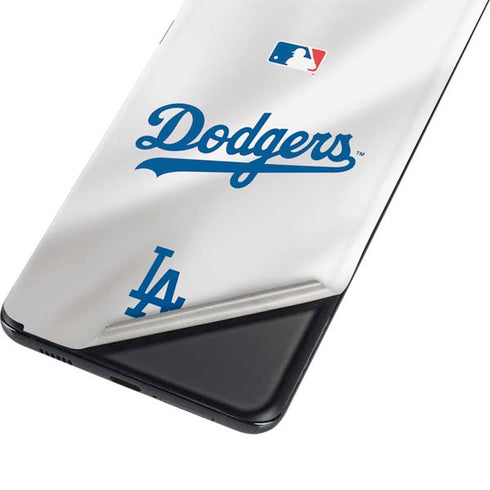 MLB Los Angeles Dodgers Home Jersey Galaxy S21 Ultra 5G Skin