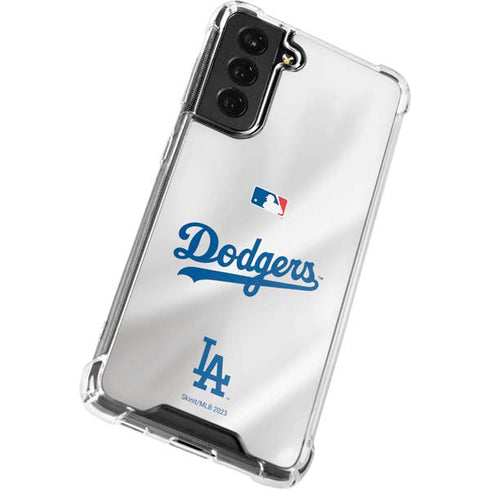 MLB Los Angeles Dodgers Home Jersey Galaxy S22 Plus Clear Case