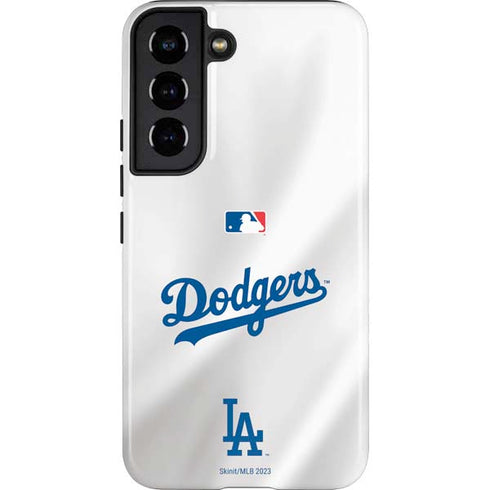 MLB Los Angeles Dodgers Home Jersey Galaxy S22 Pro Case
