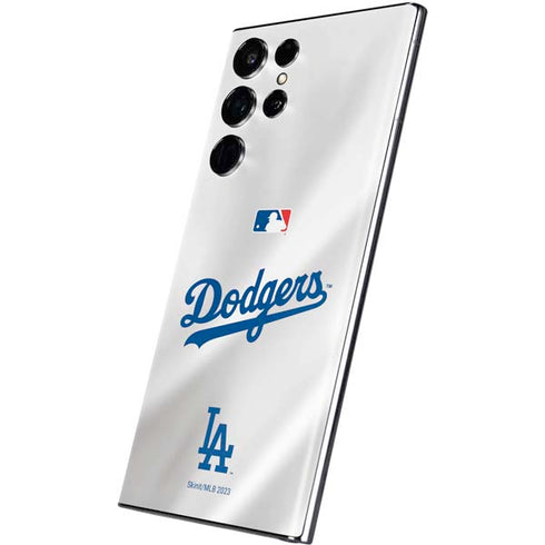 MLB Los Angeles Dodgers Home Jersey Galaxy S22 Ultra Skin