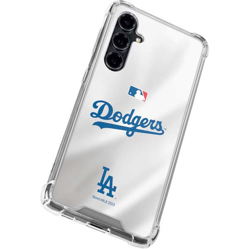 MLB Los Angeles Dodgers Home Jersey Galaxy S23 FE Clear Case