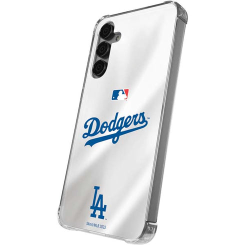 MLB Los Angeles Dodgers Home Jersey Galaxy S24 Plus Clear Case